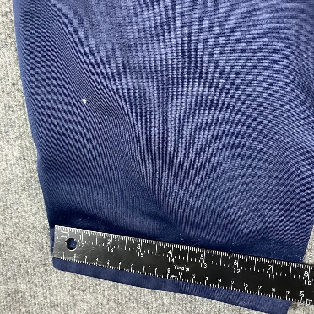 New Balance Track Pants Kids Medium Navy Blue Striped Athletic Joggers‎ Stretch
